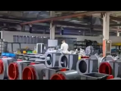 Fan centrífuga posterior