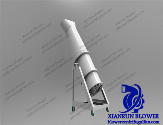 Ventiladores axial industriales que proporcionan movimiento de aire y rendimiento de enfriamiento para aplicaciones de cilindros de enfriamiento rotativo y horno de cemento
