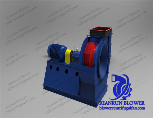 Ventilador centrífugo industrial con diámetro de impulsor de 90-3500 mm para el rango de temperatura del aire de 20-1000 grados centígrados Ventilador centrífugo de alta temperatura