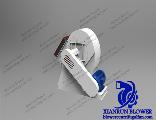 Fan centrífuga posterior de acero 5KW - de carbono color 350KW modificado para requisitos particulares