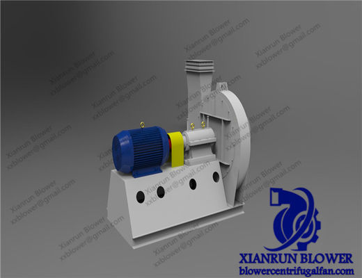 Ventilador radial centrífugo industrial construido con materiales duraderos para la generación de energía de cemento y sistemas de recolección de polvo