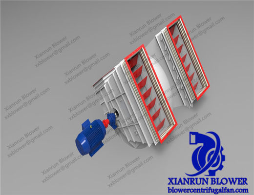 Ventilador de flujo axial industrial a medida