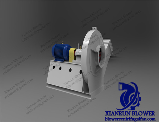 Ventilador centrífugo curvado posterior 220V 380V de la eficacia alta para la caldera industrial