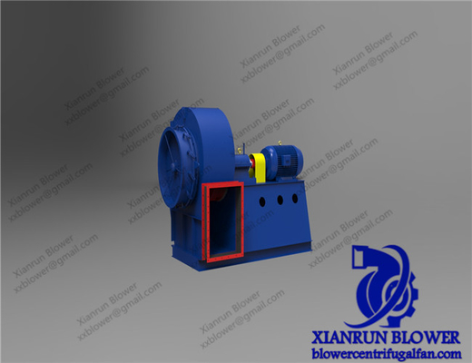 Ventilador centrífugo de alta presión 760rpm-2900rpm para uso industrial