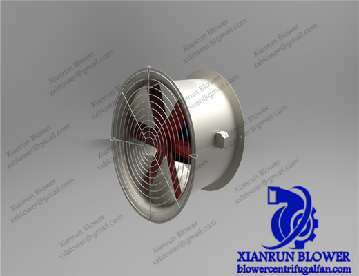 Fan axial bifurcada de poco ruido industrial axial de los extractores de los sistemas de enfriamiento