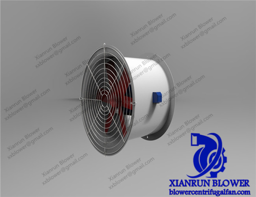 Fan axial bifurcada de poco ruido industrial axial de los extractores de los sistemas de enfriamiento