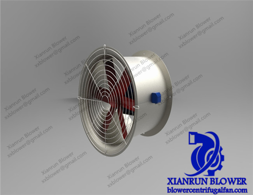 Las fans axiales industriales de la eliminación del polvo liberan el extractor permanente del flujo axial