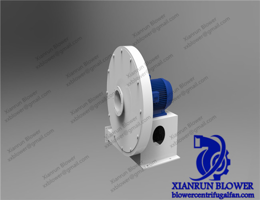 350KW fans industriales resistentes, fan centrífuga de acero inoxidable del flujo
