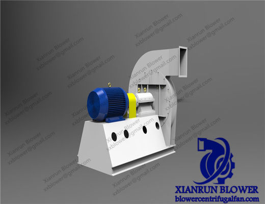 Ventilador radial centrífugo industrial robusto diseñado para el flujo de aire en la generación de energía de cemento y aplicaciones industriales de recolección de polvo