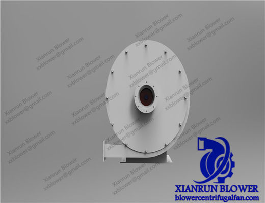 Ventilador centrífugo radial de ingeniería de precisión para el transporte de aire en sistemas de fabricación de cemento, generación de energía y recolección de polvo