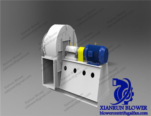 Ventilador radial centrífugo industrial construido con materiales duraderos para la generación de energía de cemento y sistemas de recolección de polvo