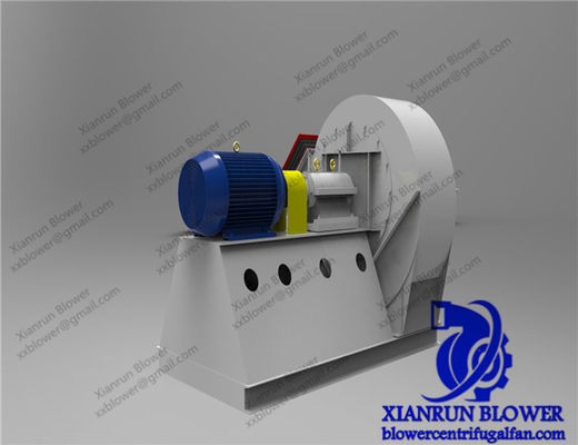 Ventilador centrífugo industrial con diámetro de impulsor de 90-3500 mm para el rango de temperatura del aire de 20-1000 grados centígrados Ventilador centrífugo de alta temperatura