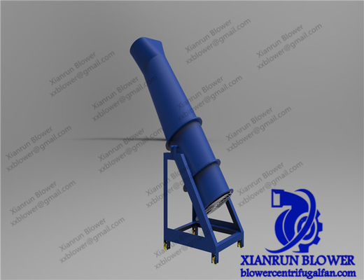 Fan de ventilación axial industrial de las fans axiales de DC del cilindro para los sistemas de enfriamiento