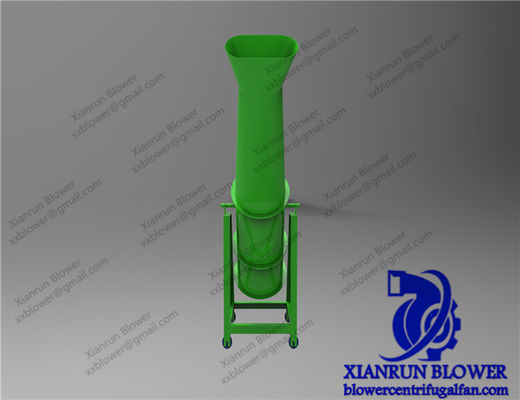 Ventiladores axial industriales que proporcionan movimiento de aire y rendimiento de enfriamiento para aplicaciones de cilindros de enfriamiento rotativo y horno de cemento