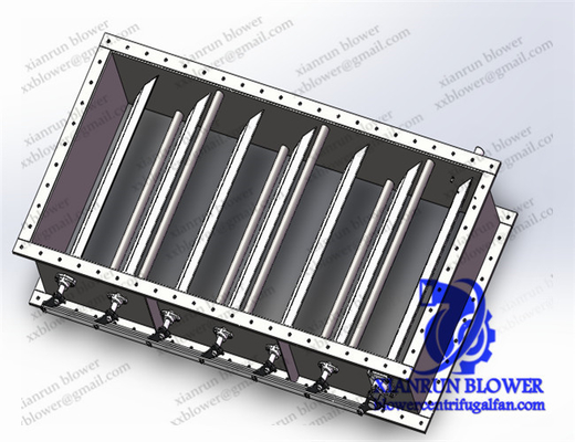 Guía centrífuga Vane Adjust Door de los accesorios de la fan del volumen de aire