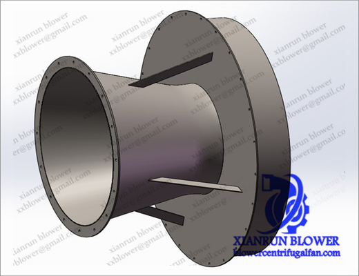 Silenciador centrífugo industrial del ventilador, rotor centrífugo de la fan/casa el llevar