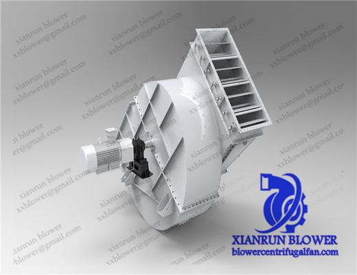 extractores industriales de 220V 380V, fan centrífugo radial del reborde del mercado