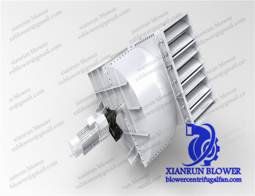 extractores industriales de 220V 380V, fan centrífugo radial del reborde del mercado