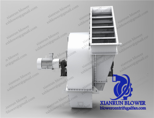 extractores industriales de 220V 380V, fan centrífugo radial del reborde del mercado