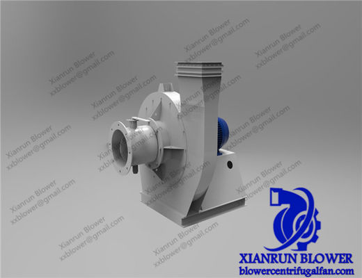 Ventilador radial centrífugo industrial construido con materiales duraderos para la generación de energía de cemento y sistemas de recolección de polvo