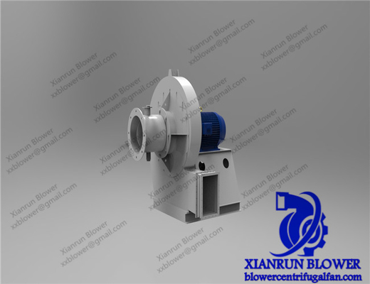 Ventilador centrífugo de alta presión serie 9-19 9-26 para transporte de gases no espontáneos y no perjudiciales en entornos industriales