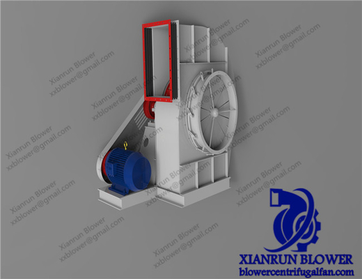 5 - Ventilador de fan industrial de encargo 350KW 220V 660V para la eliminación del polvo