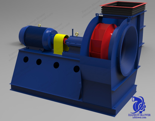 480V fan centrífuga industrial 2900rpm para la eliminación del polvo