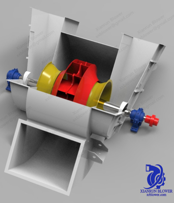480V fan centrífuga industrial 2900rpm para la eliminación del polvo