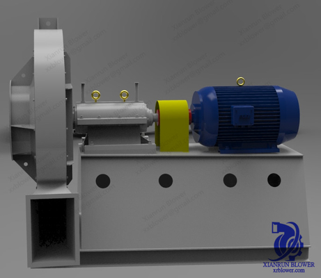 Ventilador de fan centrífugo grande curvado delantero 3000Pa-25425Pa