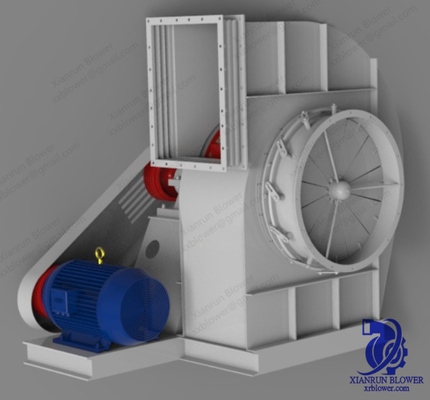 Fan centrífuga industrial de encargo 350KW para la eliminación del polvo