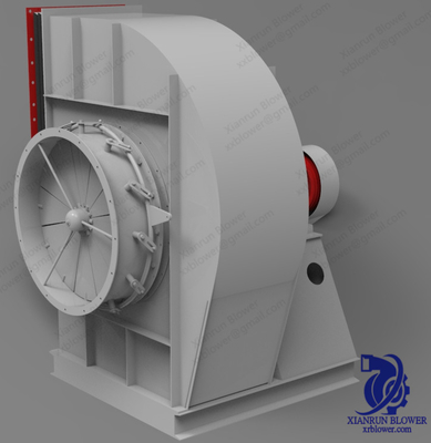 Fan centrífuga industrial de encargo 350KW para la eliminación del polvo