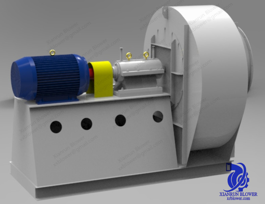Fan centrífuga industrial de encargo 350KW para la eliminación del polvo