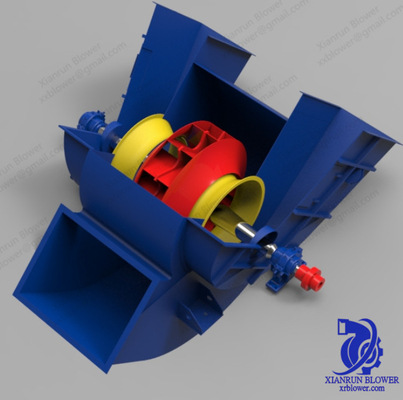 ventilador de fan industrial 220V al revés inclinado para el colector de polvo