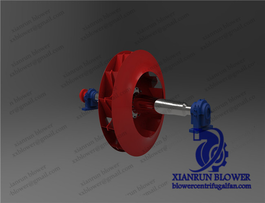 3000Pa - acero inoxidable de la fan centrífuga industrial 25425Pa para la producción de energía