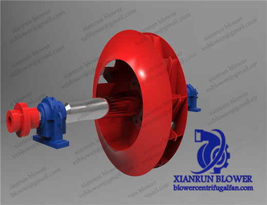 3000Pa - acero inoxidable de la fan centrífuga industrial 25425Pa para la producción de energía