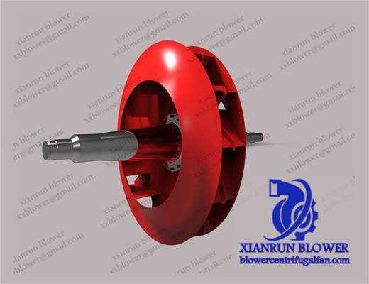 3000Pa - acero inoxidable de la fan centrífuga industrial 25425Pa para la producción de energía