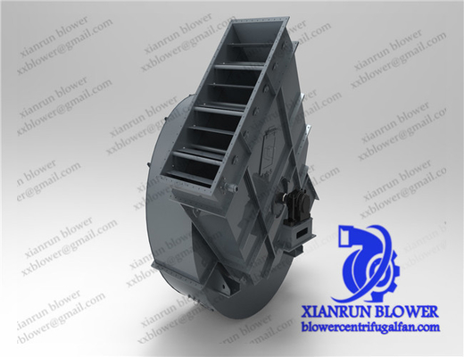 La fan centrífuga del ventilador de la sola entrada colorea la central eléctrica modificada para requisitos particulares de vapor