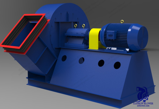 Polea de correa centrífuga curvada delantera del ventilador de fan 220V 380V 440V