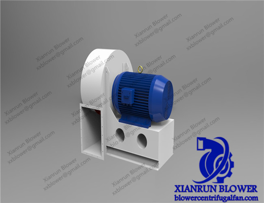5 - La fan del centrífugo del ventilador 350KW adelante curvó el color modificado para requisitos particulares