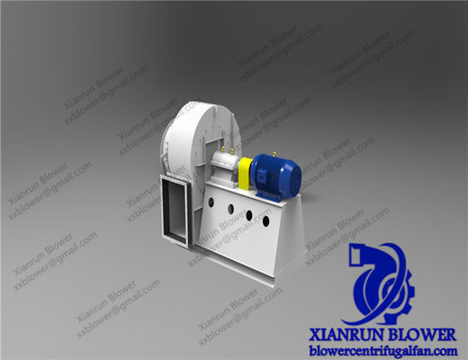 Ventilador centrífugo de servicio pesado con aspas hacia atrás que ofrece flujo de aire y operación de bajo ruido, adecuado para ventilación comercial e industrial