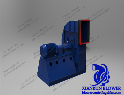 La fan centrífuga industrial de FRP la fan radial ISO 9001 del ventilador del arrabio