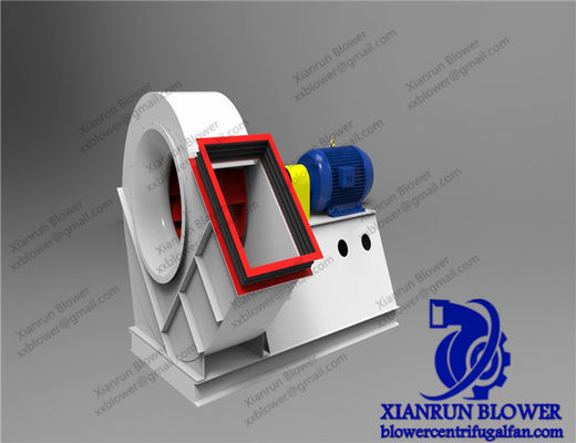 Ventilador centrífugo de servicio pesado con aspas hacia atrás que ofrece flujo de aire y operación de bajo ruido, adecuado para ventilación comercial e industrial