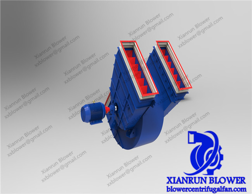 Fan centrífuga de acero inoxidable del ventilador al revés curvada para la caldera industrial