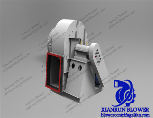 Fan centrífuga posterior de acero 5KW - de carbono color 350KW modificado para requisitos particulares