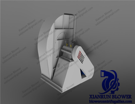 Fan centrífuga posterior de acero 5KW - de carbono color 350KW modificado para requisitos particulares