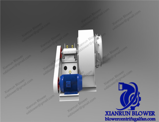 Fan centrífuga posterior de acero 5KW - de carbono color 350KW modificado para requisitos particulares