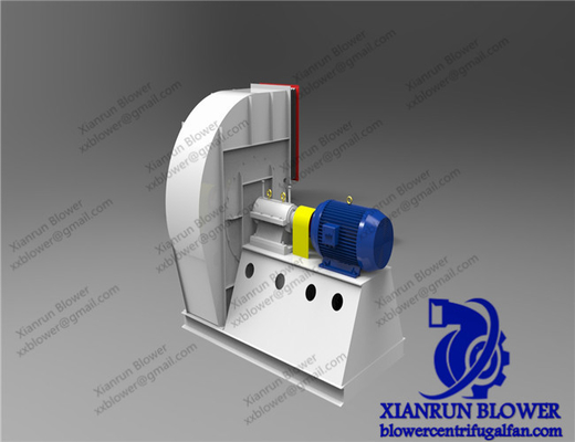 Fan centrífuga da alta temperatura 350KW del proyecto inducido para las calderas de vapor